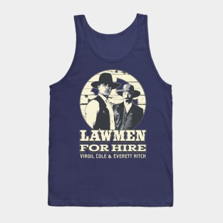 Cole and Hitch. Lawmen for Hire. Tank Top